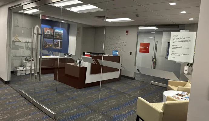 Completed Class-A office space